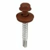 Acorn International #12 x 1-1/2 in. Hex Head Metal to Metal Screws n Brown (Bag of 250) -idh by St. Simons Sales acorn international sheet metal screws sw mm1212bn250 64 1000