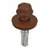 Acorn International #12 1 in. Hex Head Metal to Metal Screws in Brown (Bag of 250) -idh by St. Simons Sales acorn international sheet metal screws sw mm121bn250 64 1000