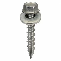 Acorn International #14 2 in. Metal Wood Hex Galvanized Screws (Bag of 250)