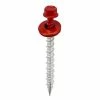 Acorn International #9 x 2 in. 1/4 in. Hex Head Metal to Wood Screws in Crimson (Bag of 250) -idh by St. Simons Sales acorn international wood screws sw mw2cr250 64 1000