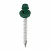 Acorn International #9 x 2 in. 1/4 in. Hex Head Metal to Wood Screws in Forest Green (Bag of 250) -idh by St. Simons Sales acorn international wood screws sw mw2fg250 64 1000