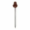Acorn International #9 x 3 in. 1/4 in. Hex Head Metal to Wood Screws in Brown (Bag of 250) -idh by St. Simons Sales acorn international wood screws sw mw3bn250 64 1000