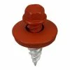 Acorn International #12 x 3/4 in. 1/4 in. Hex Head Stitch Screw in Barn Red (Bag of 250) -idh by St. Simons Sales acorn international wood screws sw ss1234br250 64 1000