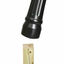 Postal PRO Madison Mailbox and Post Kit, Black -idh by St. Simons Sales blacks postal pro mailboxes with post pp330cblm 4f 1000