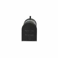 Postal PRO Carlton Post-Mount T2 Mailbox, Black 13 Postal PRO Carlton Post-Mount T2 Mailbox, Black -idh by St. Simons Sales blacks postal pro post mount mailboxes pp150sbl 66 1000
