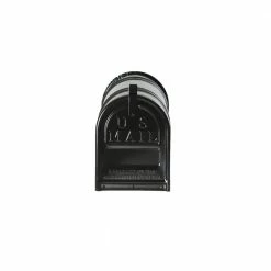 Postal PRO Carlton Post-Mount T2 Mailbox, Black 14 Postal PRO Carlton Post-Mount T2 Mailbox, Black -idh by St. Simons Sales blacks postal pro post mount mailboxes pp150sbl c3 1000