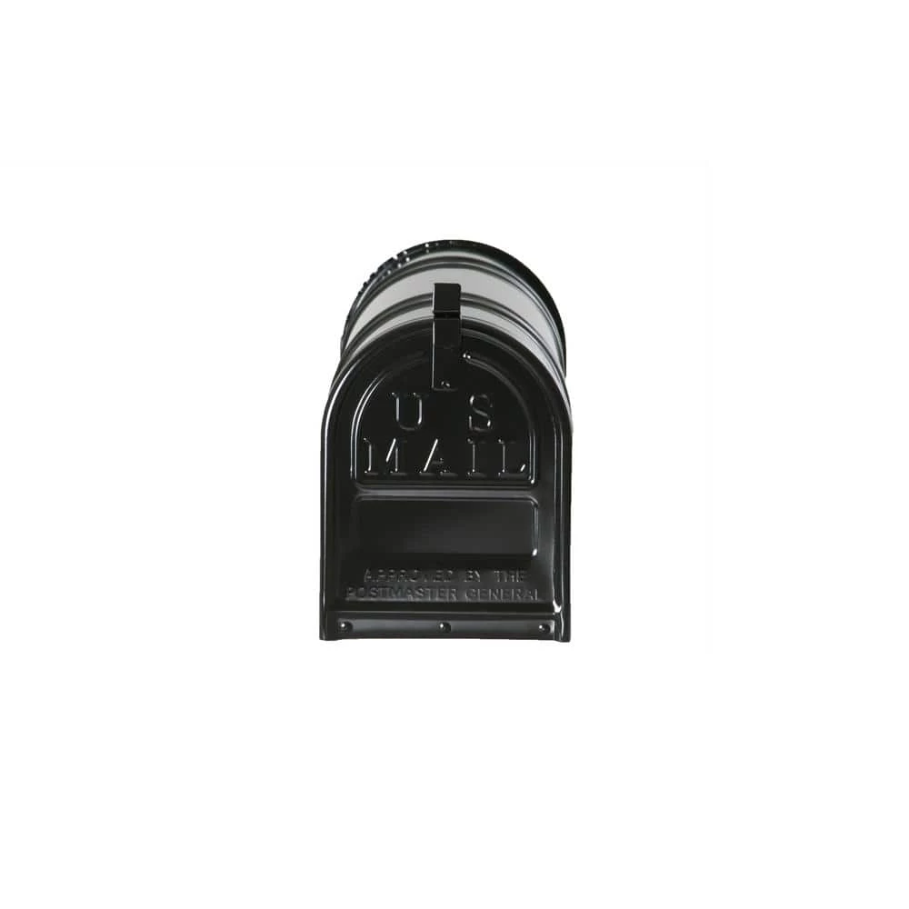 Postal PRO Carlton Post-Mount T2 Mailbox, Black 6 Postal PRO Carlton Post-Mount T2 Mailbox, Black - Image 4