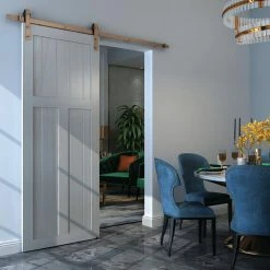 Colonial Elegance 78 in. Brushed Copper Barn Door Roller System 14 Colonial Elegance 78 in. Brushed Copper Barn Door Roller System -idh by St. Simons Sales brushed copper colonial elegance barn door hardware sb78rr bc ecom 44 1000