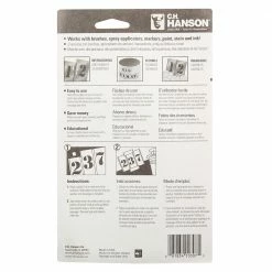 C.H. Hanson 3 in. Stencil Number Set -idh by St. Simons Sales c h hanson commercial stencils 10307 4f 1000