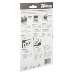 C.H. Hanson 2 in. 33-Piece Stencil Letter Set -idh by St. Simons Sales c h hanson commercial stencils 10325 1f 1000