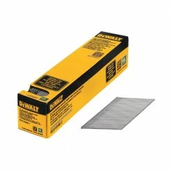 DEWALT 2-1/2 in. x 15-Gauge Galvanized Angled Nails (2500-Pieces)