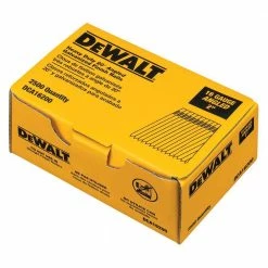 DEWALT 2 in. 16-Gauge Angled Finish Nails (2500-Pack) -idh by St. Simons Sales dewalt collated finishing nails dca16200 40 1000