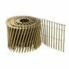 DEWALT 3-1/4 in. x 0.120 in. Galvanized Metal Coil Nails 2700 per Box -idh by St. Simons Sales dewalt collated framing nails dwc12p120dg 64 1000
