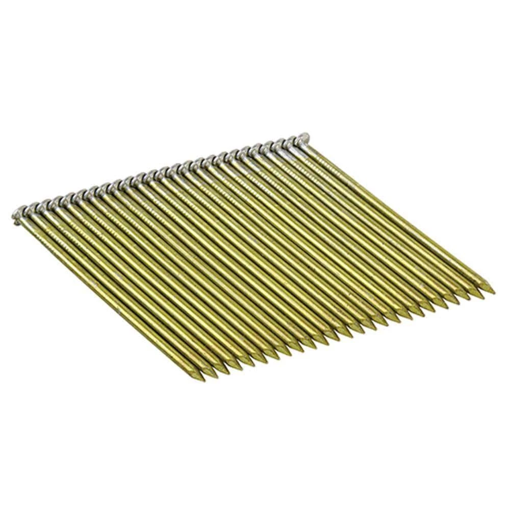 DEWALT 3 in. x 0.120 Wire Collated Galvanized Steel Smooth Shank Framing Nails (2,000 per Box) 3 DEWALT 3 in. x 0.120 Wire Collated Galvanized Steel Smooth Shank Framing Nails (2,000 per Box)