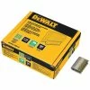 DEWALT 1.75 in. x 9-Gauge Galvanized Barbed Paper Tape Fencing Staples (960 per Box) -idh by St. Simons Sales dewalt pneumatic staples dfs9175b1g 64 1000