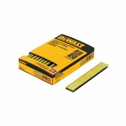 DEWALT 1/4 in. x 3/4 in. x 18-Gauge Crown Staples (2500-Pieces)
