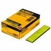 DEWALT 1/4 in. x 1-1/4 in. 18-Gauge Glue Collated Crown Staple (2500-Pieces) -idh by St. Simons Sales dewalt pneumatic staples dns18125 2 64 1000