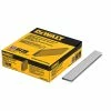 DEWALT 1 in. Leg x 7/32 in. 18-Gauge Crown Glue Collated Steel Staples (5,000 per Box) -idh by St. Simons Sales dewalt pneumatic staples dwsx50351 64 1000