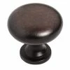 Dynasty Hardware 1-1/4 in. Oil Rubbed Bronze Mushroom Cabinet Knob (25-Pack) 1 Dynasty Hardware 1-1/4 in. Oil Rubbed Bronze Mushroom Cabinet Knob (25-Pack) -idh by St. Simons Sales dynasty hardware cabinet knobs k 3910 10b 25pk 64 1000