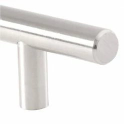 Dynasty Hardware European Style 3 in. (76 mm) Center-to-Center Satin Nickel Bar Cabinet Pull (25-Pack) -idh by St. Simons Sales dynasty hardware drawer pulls p 1001 sn 25pk 66 1000