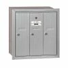 Salsbury Industries Aluminum Recessed-Mounted USPS Access Vertical Mailbox with 3 Door -idh by St. Simons Sales grays salsbury industries parcel lockers 3503aru 64 1000