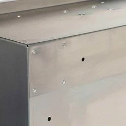 Salsbury Industries Aluminum Recessed-Mounted USPS Access Vertical Mailbox with 4 Door 21 Salsbury Industries Aluminum Recessed-Mounted USPS Access Vertical Mailbox with 4 Door -idh by St. Simons Sales grays salsbury industries parcel lockers 3504aru 1f 1000