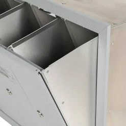 Salsbury Industries Aluminum Recessed-Mounted USPS Access Vertical Mailbox with 4 Door 14 Salsbury Industries Aluminum Recessed-Mounted USPS Access Vertical Mailbox with 4 Door -idh by St. Simons Sales grays salsbury industries parcel lockers 3504aru 40 1000