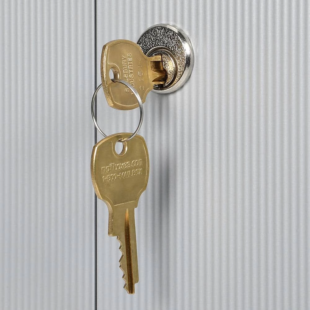 Salsbury Industries Aluminum Recessed-Mounted USPS Access Vertical Mailbox with 4 Door 11 Salsbury Industries Aluminum Recessed-Mounted USPS Access Vertical Mailbox with 4 Door - Image 9