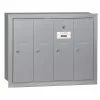 Salsbury Industries Aluminum Recessed-Mounted USPS Access Vertical Mailbox with 4 Door 1 Salsbury Industries Aluminum Recessed-Mounted USPS Access Vertical Mailbox with 4 Door -idh by St. Simons Sales grays salsbury industries parcel lockers 3504aru 64 1000