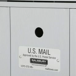 Salsbury Industries Aluminum Recessed-Mounted USPS Access Vertical Mailbox with 4 Door 17 Salsbury Industries Aluminum Recessed-Mounted USPS Access Vertical Mailbox with 4 Door -idh by St. Simons Sales grays salsbury industries parcel lockers 3504aru 66 1000