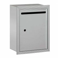 Salsbury Industries 2240 Series Aluminum Standard Recessed-Mounted USPS Letter Box