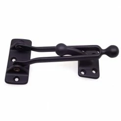 Idh by St. Simons Solid Brass Swing Arm Security Guard with Ball End in Oil-Rubbed Bronze