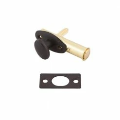 Idh by St. Simons Solid Brass Mortise Door Bolt in Oil-Rubbed Bronze