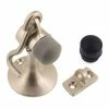 Idh by St. Simons Satin Nickel Solid Brass Cannon Floor Door Stop with Hook and Holder 2 Idh by St. Simons Satin Nickel Solid Brass Cannon Floor Door Stop with Hook and Holder -idh by St. Simons Sales idh by st simons door stops 13020 015 64 1000