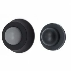 Idh by St. Simons Mini Solid Brass Wall Door Bumper in Oil-Rubbed Bronze