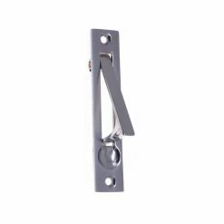 Idh by St. Simons 4 in. Solid Brass Edge Pull in Satin Nickel