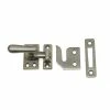Idh by St. Simons Satin Nickel Solid Brass Small Window Sash Lock with Casement Fastener -idh by St. Simons Sales idh by st simons window locks latches 21013 015 64 1000