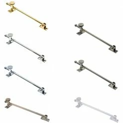 Idh by St. Simons 10 in. Satin Chrome Solid Brass Single-Arm Casement Window Operator -idh by St. Simons Sales idh by st simons window operators 21001 26d c3 1000