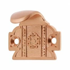Idh by St. Simons Bright Copper Ornamental Sunburst Sash Lift