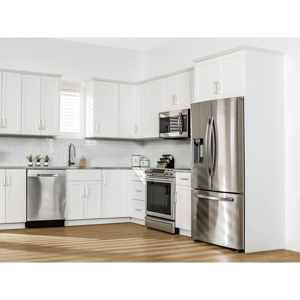 NewAge Products 0.71 in. x 84 in. Home Kitchen Skirting Small in White 4 NewAge Products 0.71 in. x 84 in. Home Kitchen Skirting Small in White - Image 2