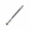 NewTechWood #10 x 2-1/2 in. Stainless Steel Star Drive Flat Undercut Composite Deck Screw in Roman Antique (100-Pack)