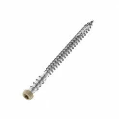 NewTechWood #10 x 2-1/2 in. Stainless Steel Star Drive Flat Undercut Composite Deck Screw in Roman Antique (100-Pack)