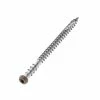 NewTechWood #10 x 2-1/2 in. Stainless Steel Star Drive Flat Undercut Composite Deck Screw in Brazilian Ipe (100-Pack) -idh by St. Simons Sales newtechwood deck screws ip 100 ss sc 64 1000