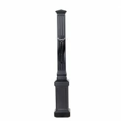 Postal PRO Lexington Post Kit in Black -idh by St. Simons Sales postal pro mailbox posts stands pp235bl 4f 1000