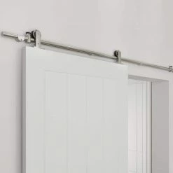 Colonial Elegance 78 in. Loft Stainless Steel Round Rail System