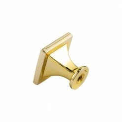 Utopia Alley 0.94 in. Polished Gold Zinc Material Cabinet Knob 16 Utopia Alley 0.94 in. Polished Gold Zinc Material Cabinet Knob -idh by St. Simons Sales utopia alley cabinet knobs hw445gd 1f 1000