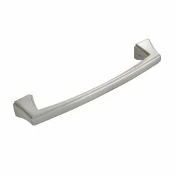Utopia Alley Brett Brushed Nickel Cabinet Center-to-Center Pull, 5" Center-to-Center -idh by St. Simons Sales utopia alley drawer pulls hw303plbn021 66 1000
