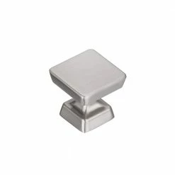 Utopia Alley 0 in. (0 mm) Center to Center Brushed Nickel Zinc Drawer Pull