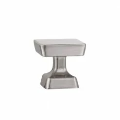 Utopia Alley 0 in. (0 mm) Center to Center Brushed Nickel Zinc Drawer Pull -idh by St. Simons Sales utopia alley drawer pulls hw404bn c3 1000
