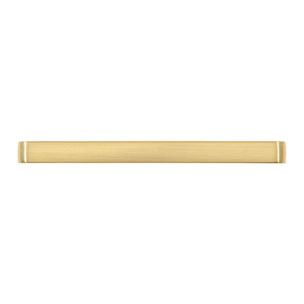 Utopia Alley 5 in. (128 mm) Center to Center Brushed Brass Zinc Drawer Pull 9 Utopia Alley 5 in. (128 mm) Center to Center Brushed Brass Zinc Drawer Pull - Image 7
